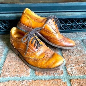 Bed Stu Brown Leather Oxford Shoes